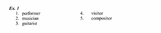 Students Book - Workbook, 7 класс, Деревянко Н.Н, 2006 - 2012, Lesson 7 Задание: 1