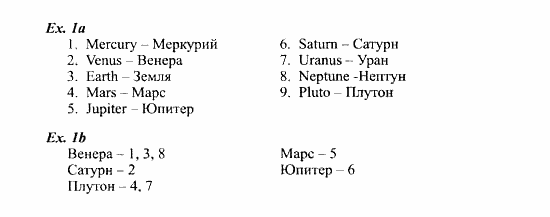 Students Book - Workbook, 7 класс, Деревянко Н.Н, 2006 - 2012, Unit 9, Lesson 1 Задание: 1
