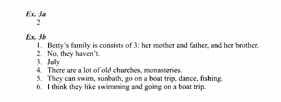 Students Book - Workbook, 7 класс, Деревянко Н.Н, 2006 - 2012, Lesson 6 Задание: 3