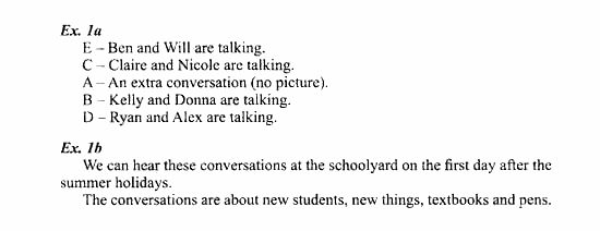 Students Book - Workbook, 7 класс, Деревянко Н.Н, 2006 - 2012, STUDENT'S BOOK, Unit 1, Lesson 1 Задание: 1