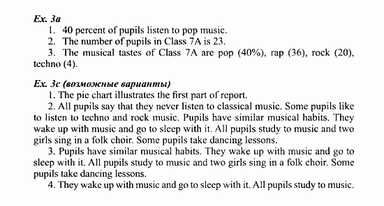 Students Book - Workbook, 7 класс, Деревянко Н.Н, 2006 - 2012, Unit 3, Lesson 1 Задание: 3