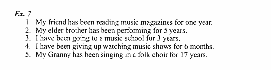 Students Book - Workbook, 7 класс, Деревянко Н.Н, 2006 - 2012, Lesson 4 Задание: 7