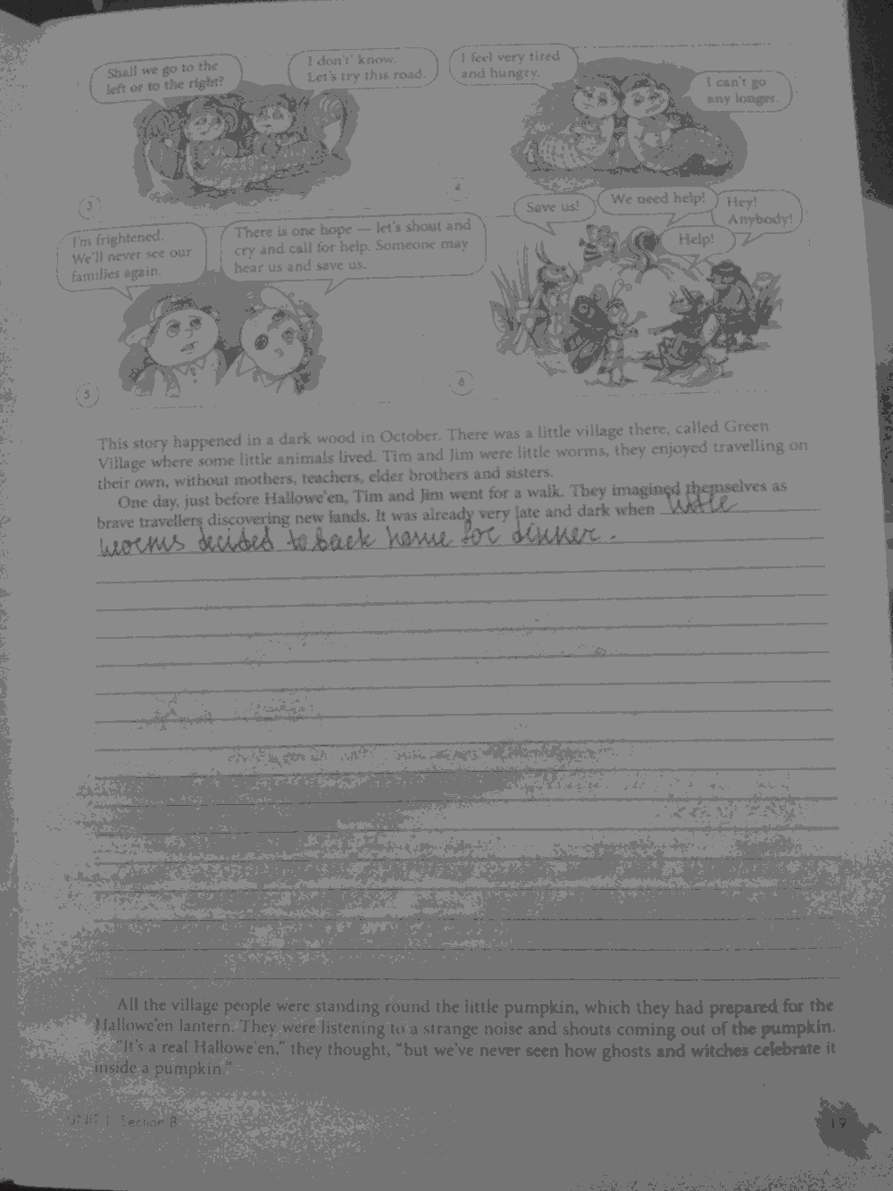 Рабочая тетрадь, 7 класс, Биболетова М.З., Бабушис Е.Е., 2015, задание: стр.19