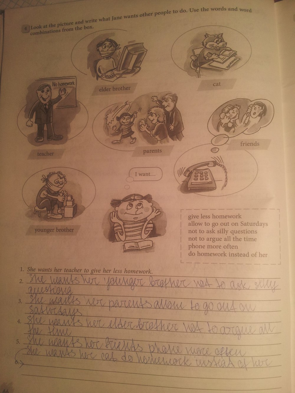 Рабочая тетрадь, 7 класс, Биболетова М.З., Бабушис Е.Е., 2015, задание: стр.66