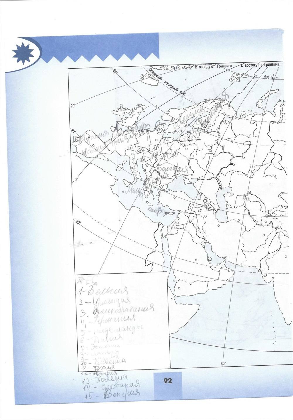 Мой тренажёр. Рабочая тетрадь, 7 класс, Николина, 2016, задача: стр. 92