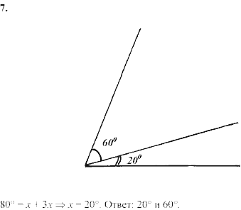 Дидактические материалы, 7 класс, Зив Б.Г., Мейлер В.М., 2003-2011, Математические диктанты МД-1 B-2 Задание: 7
