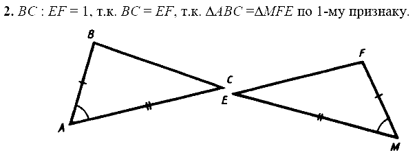 Дидактические материалы, 7 класс, Зив Б.Г., Мейлер В.М., 2014 - 2015, МД-2, В-1 Задание: 2
