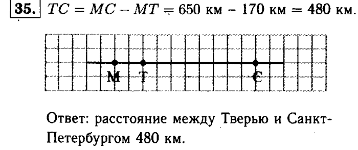 Геометрия, 7 класс, Атанасян, Бутузов, Кадомцев, 2003-2012, Геометрия 7 класс Атанасян Задание: 35