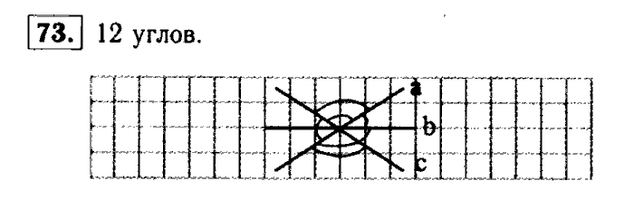 Геометрия, 7 класс, Атанасян, Бутузов, Кадомцев, 2003-2012, Геометрия 7 класс Атанасян Задание: 73