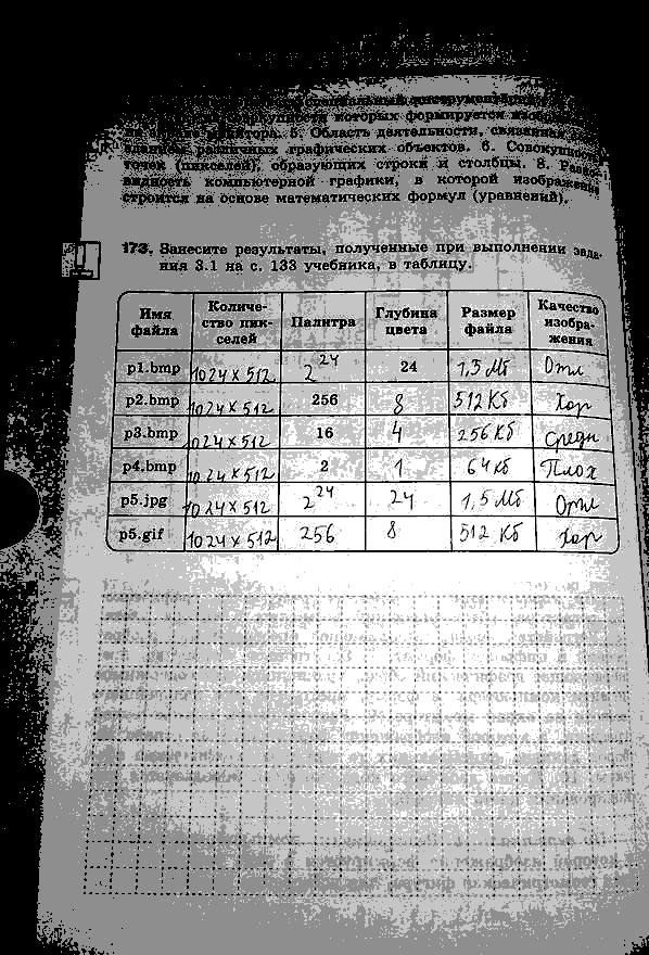 Рабочая тетрадь, 7 класс, Босова, 2016, задача: стр. 102
