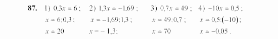 Алгебра, 7 класс, Ш.А. Алимов, 2002 - 2009, §7 Задание: 87