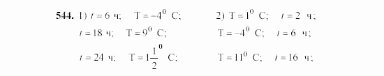 Алгебра, 7 класс, Ш.А. Алимов, 2002 - 2009, §30 Задание: 544
