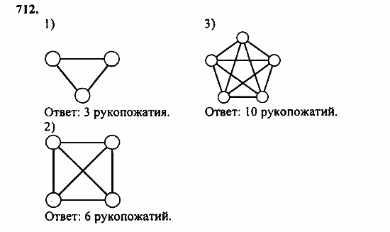 Алгебра, 7 класс, Ш.А. Алимов, 2002 - 2009, §40 Задание: 712