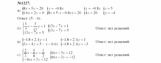 Алгебра, 7 класс, Макарычев, Миндюк, 2003, Дополнительные упражнения к §16 Задание: 1227