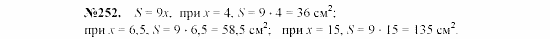 Алгебра, 7 класс, Макарычев, Миндюк, 2003, 10. Что такое функция? Задание: 252