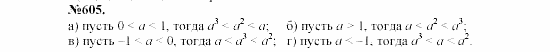 Алгебра, 7 класс, Макарычев, Миндюк, 2003, Дополнительные упражнения к §7 Задание: 605