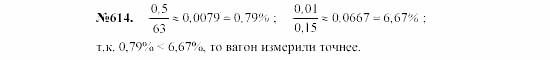 Алгебра, 7 класс, Макарычев, Миндюк, 2003, Дополнительные упражнения к §8 Задание: 614