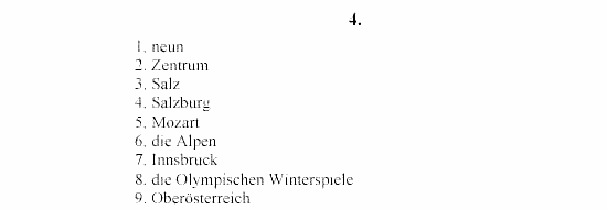 SCHRITTE 3, 7 класс, Бим И.Л, 2002, Anhang. Abschlußtest Задание: 4