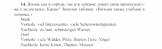 SCHRITTE 3, 7 класс, Бим И.Л, 2002, 4. Auf dem Lande gibt es auch viel Interessantes. Nicht wahr? Задание: 14