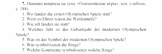 SCHRITTE 3, 7 класс, Бим И.Л, 2002, 6. Im gesunden Körper – gesunder Geist Задание: 7