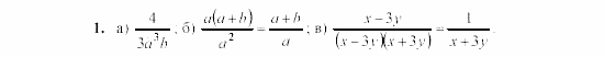 Дидактические материалы, 7 класс, Звавич, Кузнецова, 2003, VAR54_4K7A Задание: 1