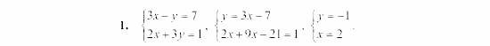 Дидактические материалы, 7 класс, Звавич, Кузнецова, 2003, VAR64_2K9 Задание: 1