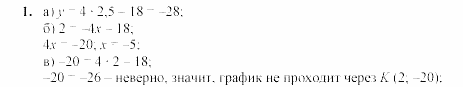 Дидактические материалы, 7 класс, Звавич, Кузнецова, 2003, VAR70_4K9A Задание: 1