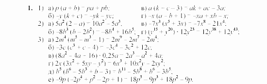 Дидактические материалы, 7 класс, Звавич, Кузнецова, 2003, C-28 Задание: 1