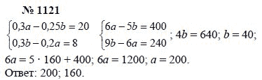Алгебра, 7 класс, А.Г. Мордкович, Т.Н. Мишустина, Е.Е. Тульчинская, 2003, задание: 1121