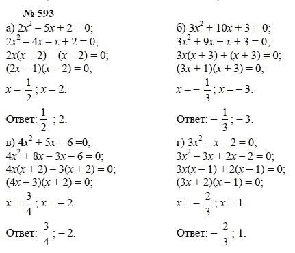 Алгебра, 7 класс, А.Г. Мордкович, Т.Н. Мишустина, Е.Е. Тульчинская, 2003, задание: 593