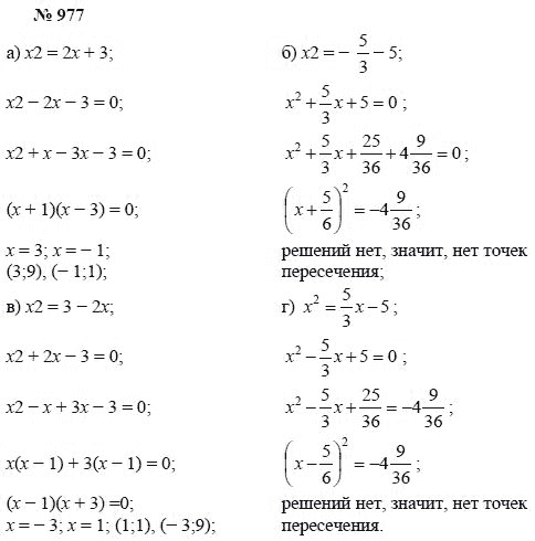 Алгебра, 7 класс, А.Г. Мордкович, Т.Н. Мишустина, Е.Е. Тульчинская, 2003, задание: 977
