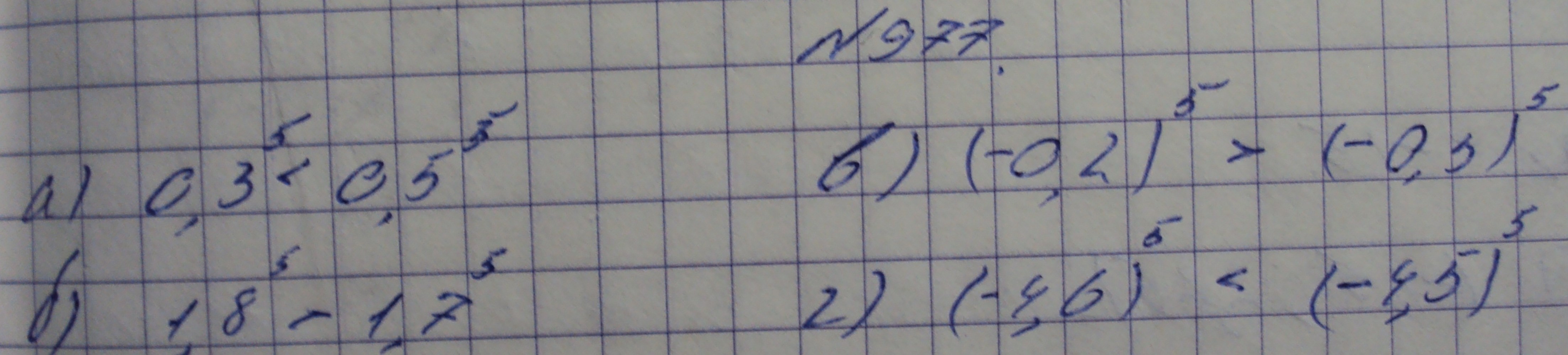 Алгебра, 7 класс, Макарычев, 2015, задание: 977абвг