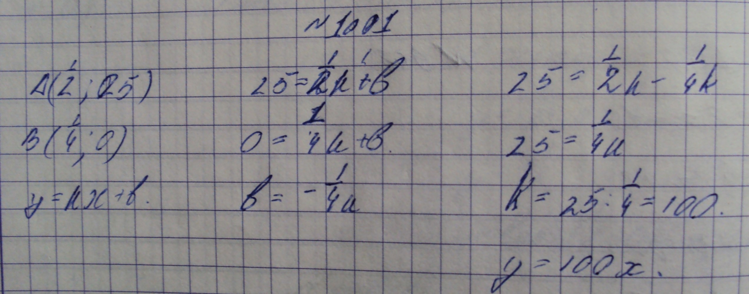 Алгебра, 7 класс, Макарычев, 2015, задание: 1001