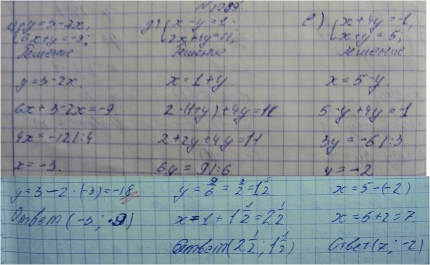 Алгебра, 7 класс, Макарычев, 2015, задание: 1089где