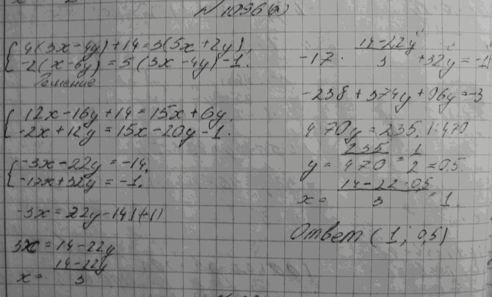 Алгебра, 7 класс, Макарычев, 2015, задание: 1096а