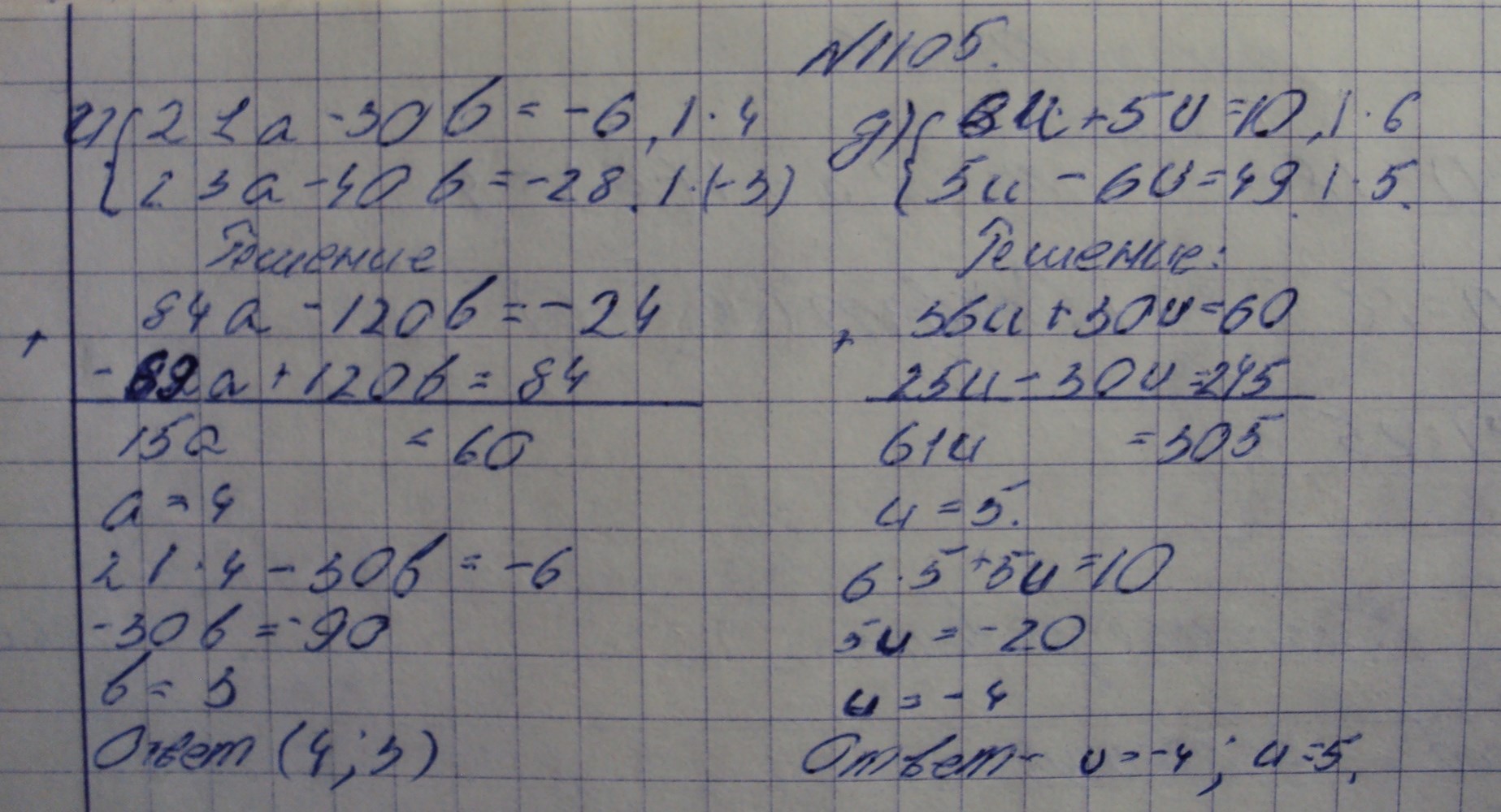 Алгебра, 7 класс, Макарычев, 2015, задание: 1105гд