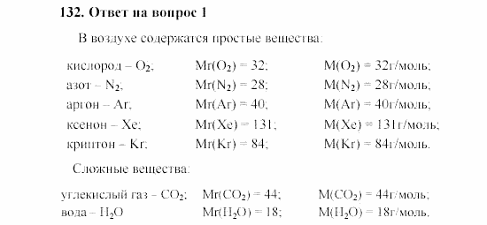 Химия, 8 класс, Гузей, Суровцева, Сорокин, 2002-2012, Вопросы Задача: 132