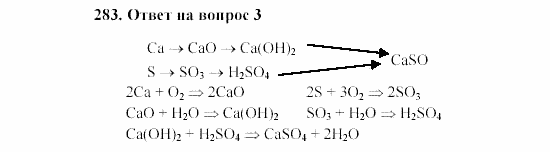 Химия, 8 класс, Гузей, Суровцева, Сорокин, 2002-2012, Вопросы Задача: 283