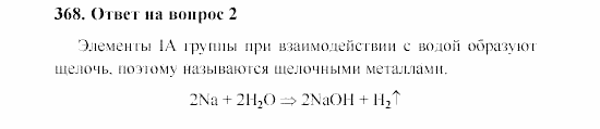 Химия, 8 класс, Гузей, Суровцева, Сорокин, 2002-2012, Вопросы Задача: 368