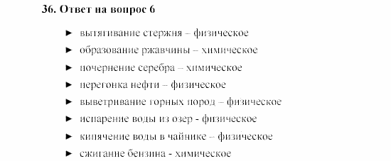 Химия, 8 класс, Гузей, Суровцева, Сорокин, 2002-2012, Вопросы Задача: 36