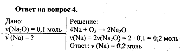 Химия, 8 класс, Минченков, Зазнобина, Смирнова, 2005, §12 Задача: 4