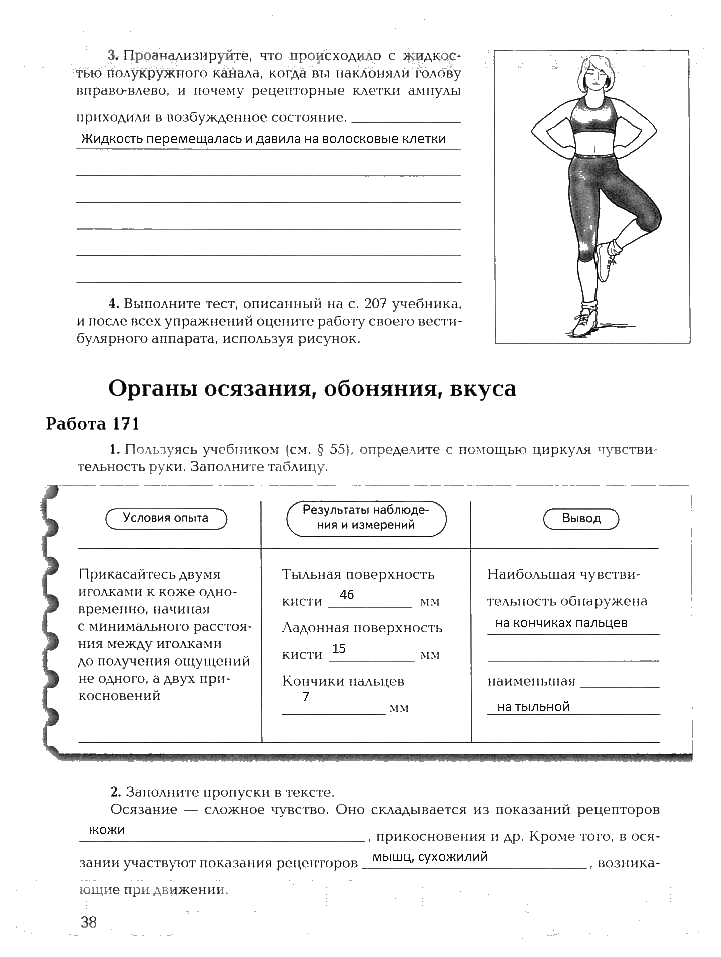 Рабочая тетрадь, 8 класс, Драгомилов, Маш, 2007 - 2016, Часть 2 Задание: 38