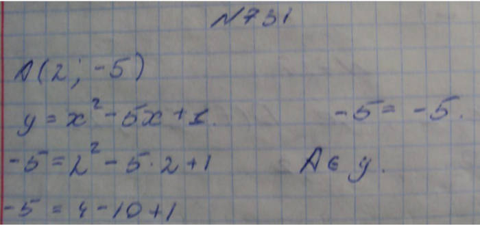 Профильный уровень, 8 класс, Макарычев, 2015, задание: 731