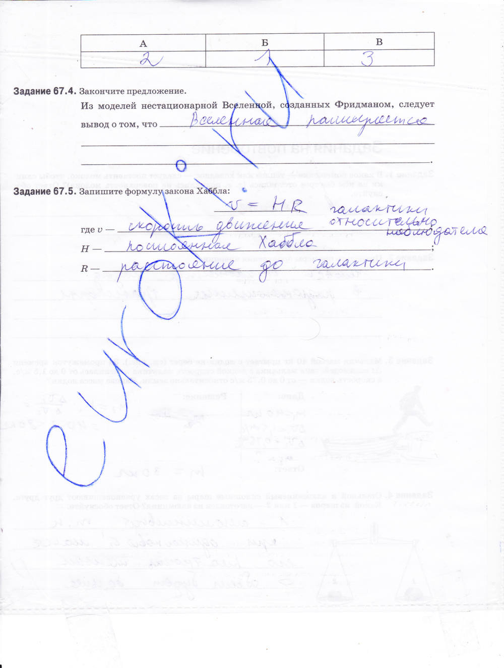 Рабочая тетрадь. К учебнику А.В. Перышкина, 9 класс, Е.М. Гутник, 2015, задание: стр. 75