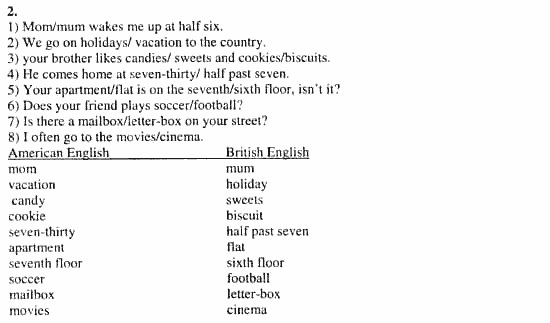 Учебник и рабочая тетрадь 7-9 класс: часть 1, часть 2, 9 класс, Клементьева, Шэннон, 2003, Рабочая тетрадь 1 Задание: 45_2