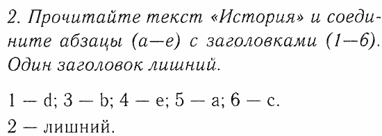Учебник и Рабочая тетрадь, 9 класс, Афанасьева, Михеева, 2008-2013, Рабочая тетрадь, Раздел 2. Печатная страница: книги, журналы..., Тест 2, Задача: 2