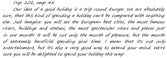 Enjoy English Students Book и WorkBook учебник / рабочая тетрадь, 9 класс, Биболетова, 2010, задания из учебника Задача: 101