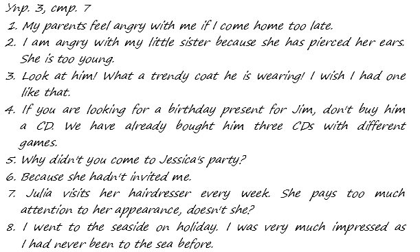 Enjoy English Students Book и WorkBook учебник / рабочая тетрадь, 9 класс, Биболетова, 2010, Section 2 Задача: 3