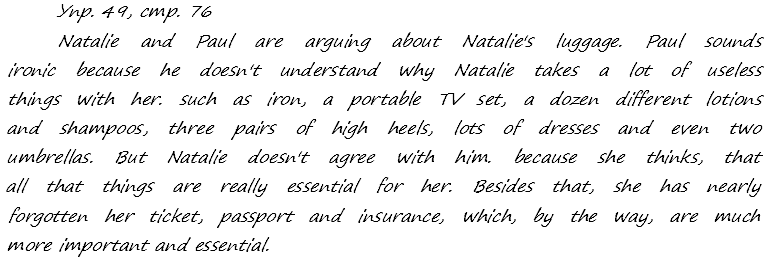 Enjoy English Students Book и WorkBook учебник / рабочая тетрадь, 9 класс, Биболетова, 2010, задания из учебника Задача: 49