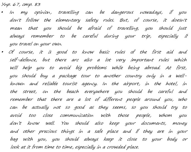 Enjoy English Students Book и WorkBook учебник / рабочая тетрадь, 9 класс, Биболетова, 2010, задания из учебника Задача: 67